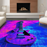 Vivid Modern Geometric Composition(Blue)