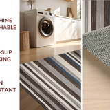 Artisanal Tone Striped Motif(Gray)