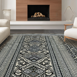 Modern Abstract Patterned Appeal(Black)