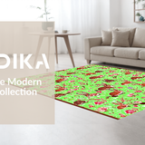 Fresh Spring Garden Entrance Mat(Green)
