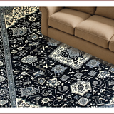 Chic Monochrome Geometric Arrangement(Black)