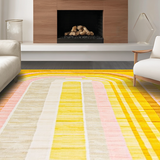 Lively Cheerful Round Decor Element(Yellow)