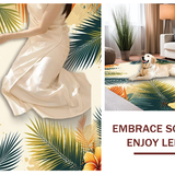 Vibrant Floral Coastal Charm(Beige)