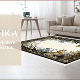 Cheetah Border Wildlife(Beige)