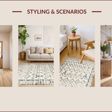 Rustic Earth Tone Diamond Shapes(Beige)
