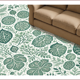 Ultra Soft Area Rug, Non Slip, Stain Resistant, Washable Area Rugs for Living Room, Bedroom, vintage insect pattern(Ivory) - ODIKA