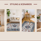 Elegant Grey Tiled(White)