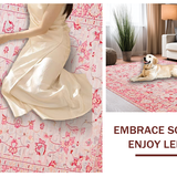 Whimsical Floral Bird Fusion(Pink)