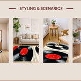 Nostalgic Retro Vinyl Aesthetic(Black)