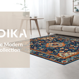 Eclectic Vintage Medallion Aesthetic(Blue)