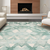 Minimalist Sage Wave Structure(Blue)