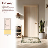 Elegant Vintage Botanical Motif(Beige)