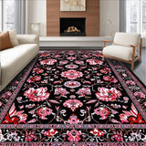 Minimalist Elegant Floral Touch(Black)