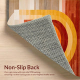 Vibrant Earthy Tufted Design(Orange)