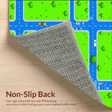 Engaging Educational City Layout Mat(Green)