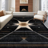 Charming Rustic Stencil Stars(Black)