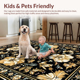 Contemporary Floral Motif(Black)
