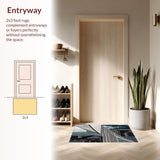 Artistic Circle Design Home Office Area(Gray)