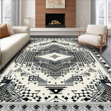 Vibrant Coastal Abstract Geometry(Black)