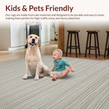 Trendy Herringbone Graphic Style(Beige)