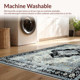 Minimalist Gray Floral Composition(Blue)