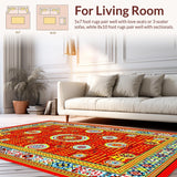 Stylish Colorful Spiral Arrangement(Red)