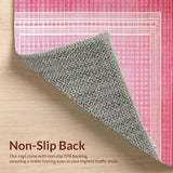 Artful Minimalist Grid Composition(Pink)