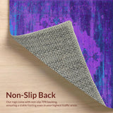 Eclectic Distressed Color Fusion(Purple)
