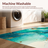 Vibrant Oceanic Patterned Art(Blue)