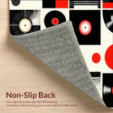 Striking Monochrome Record Design(Black)