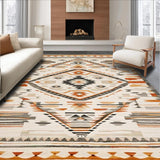 Vintage Southwest Abstract Motif(Beige)