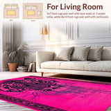 Striking High Pile Luxurious Texture(Pink)