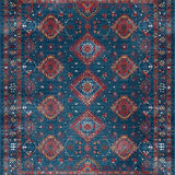 Vibrant Floral Vintage Charm(Blue)