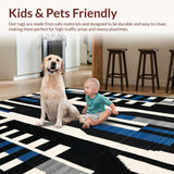 Rustic Farmhouse Zebra Skin Style(Blue)