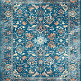 Intricate Spice Floral Whimsy(Blue)
