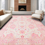 Chic Light Pink Floral Accents(Pink)