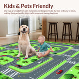 Bright Multicolored City Adventure(Green)