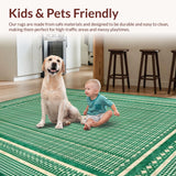 Elegant Tiled with Grey Hues(Green)