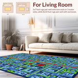 Interactive Cityscape Play Design(Blue)