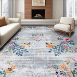 Artful Vintage Ogee Print(Gray)