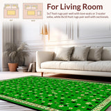 Vibrant Playful Floral Welcome Design(Green)