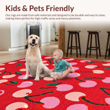 Bright Cheerful Cherry Accent(Red)