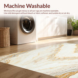 Marble Tie Dyed Beige Area(Beige)