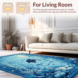 Elegant Turtle themed Decorative Accent(Blue)