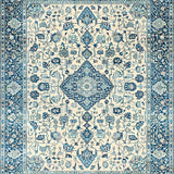 Pastel Distressed Medallion(White)