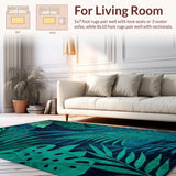 Coastal Vibrant Leafy Design(Blue)