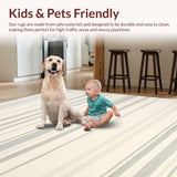 Minimalist Striped Earthy Aesthetic(White)