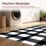 Rustic Black and White Lattice(Black)