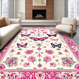 Playful Retro Floral(White)