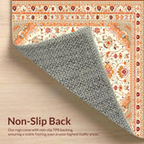 Modern Boho Style with Beige Orange Gold Accents(Beige)
